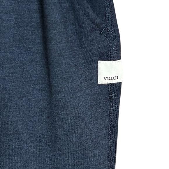 Vuori Lux Henley Jumpsuit Long Sleeve Blue Navy - Picture 9 of 13